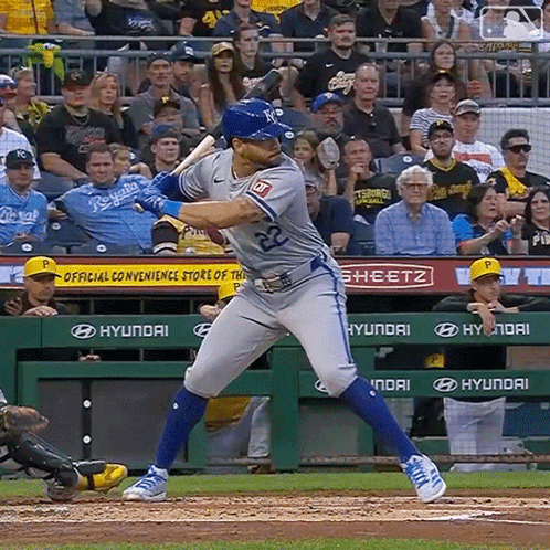 Baseball Player Number 22 GIF
