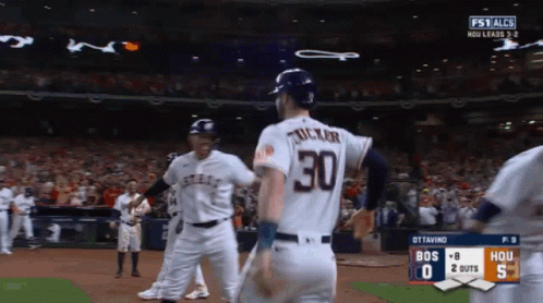 Baseball Player Number 30 GIF