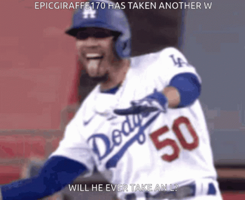 Baseball Player Number 50