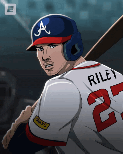Baseball Player Riley