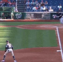 Baseball Player Running to Home