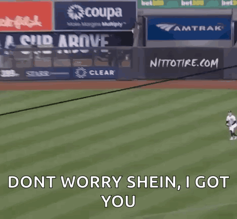 Baseball Player Saying Dont Worry Shein I Got You Throwing Ball