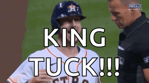 Baseball Player Says King Tuck To Referee GIF