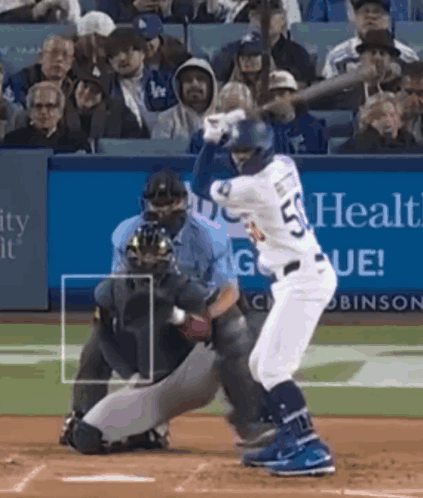Baseball Player Swinging Number 5