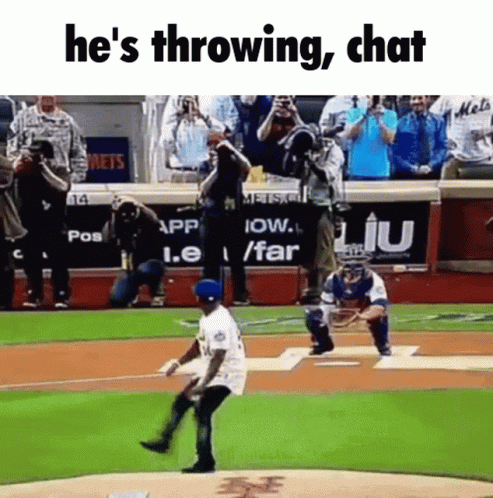 Baseball Player Throwing Ball He's Throwing Chat