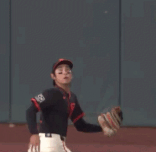 Baseball Player Wearing Number 5 Jersey