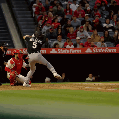 Baseball Player Wearing White Sox Jersey
