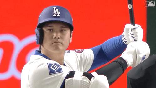 Baseball Player with A Helmet