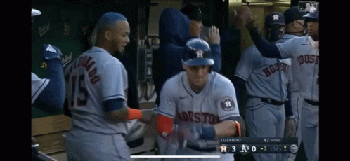 Baseball Player with Number 15