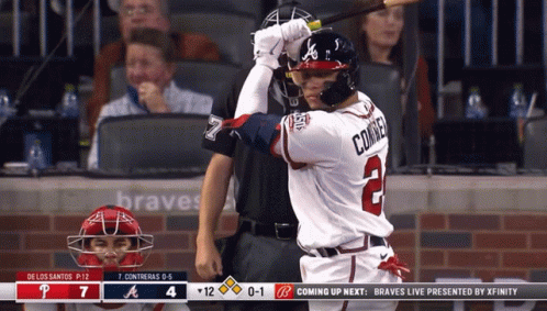 Baseball Player With Number 2 On Back GIF
