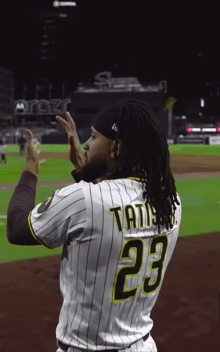 Baseball Player with Number 23