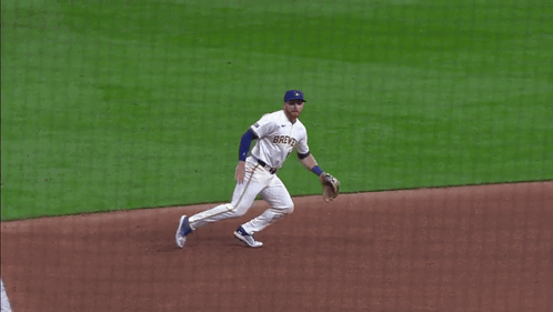 Baseball Player With Number 5 on Shirt
