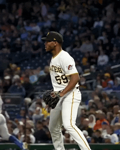 Baseball Player With Number 59 GIF