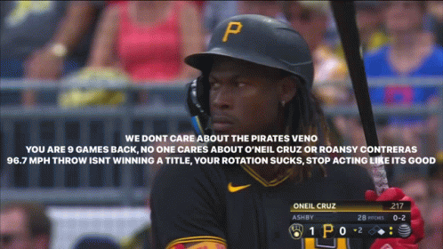 Baseball Player with P on Hat Holding Bat