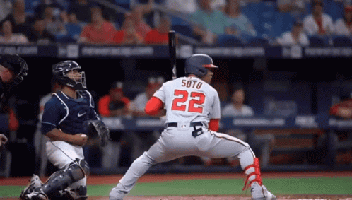 Baseball Player With Soto on Back