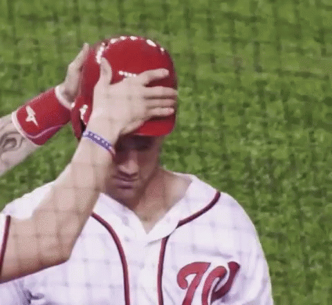 Baseball Player with W Jersey