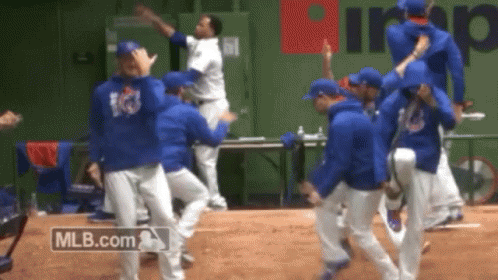 Baseball Players Dancing At Home Run Derby GIF