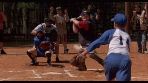 Baseball Scene Heavyweights GIF