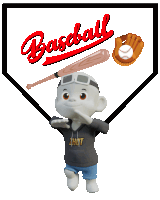 Baseball Sports Sticker GIF
