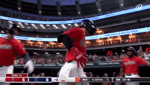 Baseball Stadium Scoreboard Says That Ball Is Outta Here