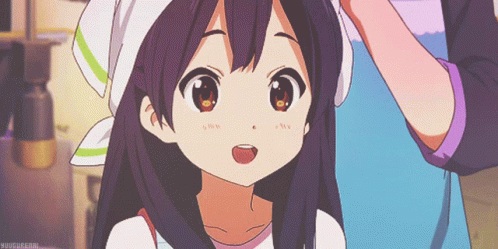 Bashful Coy Smile Tamako Kitashirakawa GIF