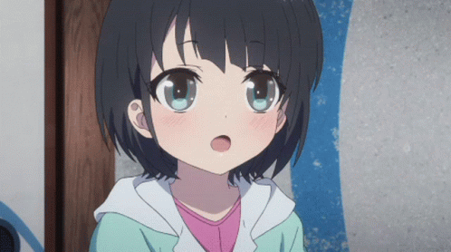 Bashful Cute Miuna Shiodome Anime GIF