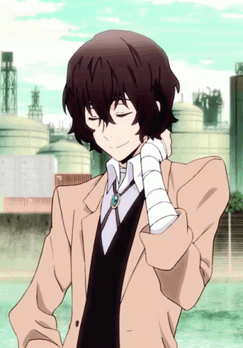Bashful Osamu Dazai Bungo Stray Dogs GIF