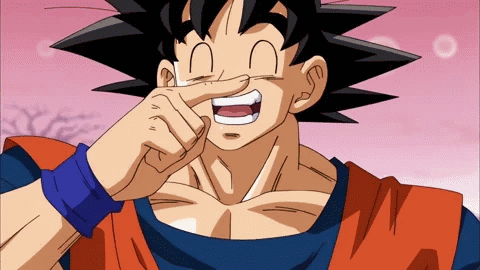 Bashful Son Goku Dragon Ball Z GIF