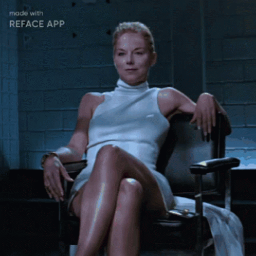 Basic Instinct Basic Sharon Stone Seducing The Guy GIF