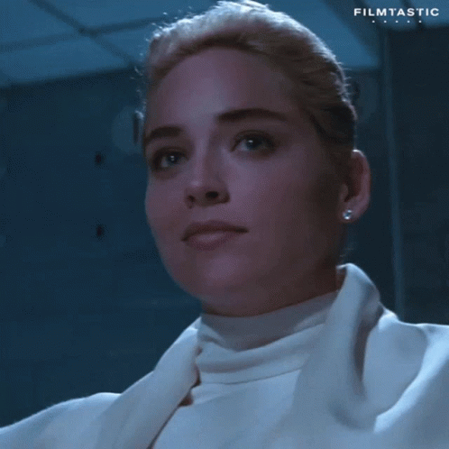 Basic Instinct Pretty Sharon Stone GIF