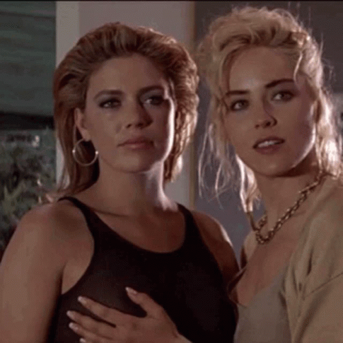 Basic Instinct Sharon Stone GIF