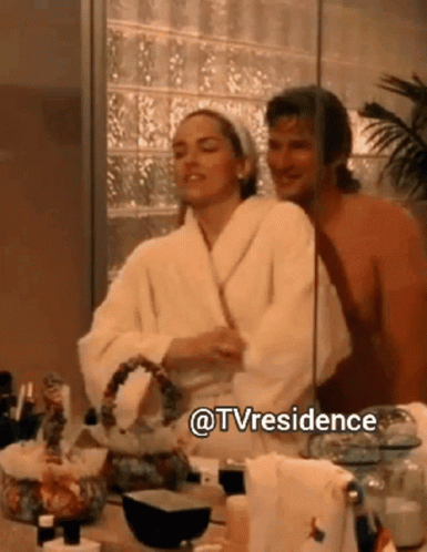 Basic Instinct Sharon Stone Sweet Moment GIF