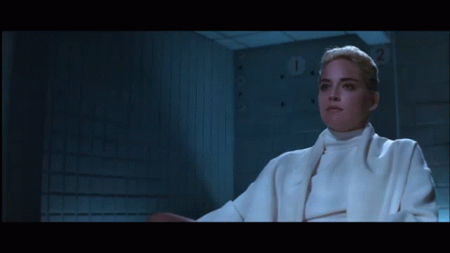 Basic Instinct Smoking Sharon Stone GIF