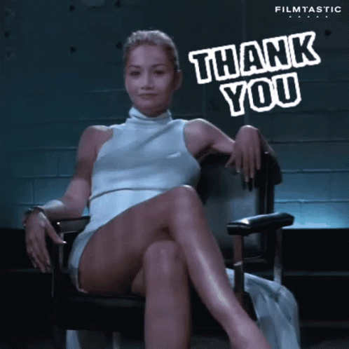 Basic Instinct Thank You Sharon Stone GIF