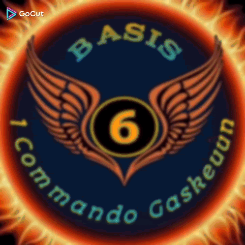 Basis 6 Commando Gaskeuun With Wings