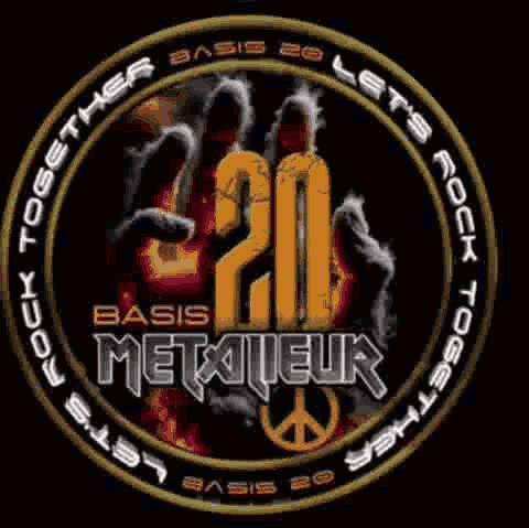 Basis Metallieux Peace Sign Logo