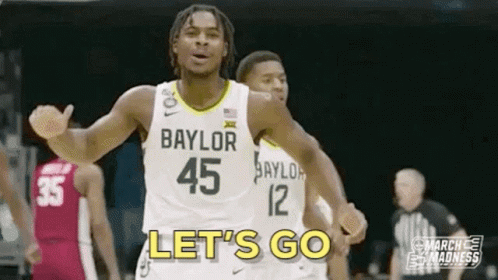Basketball Baylor Bears Let's Go GIF
