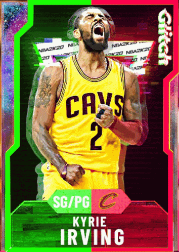 Basketball Card Of Kyrie Irving GIF