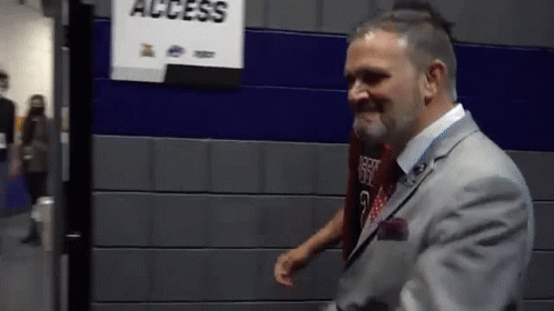Basketball Coach Chris Jans Fist Bump GIF