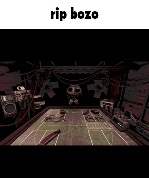 Basketball Court Rip Bozo GIF