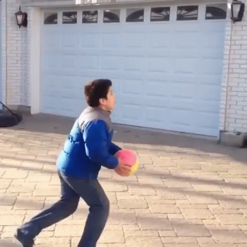 Basketball Dunk Kid GIF