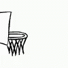 Basketball Dunk Stick Cartoon GIF