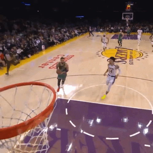 Basketball Game at Staples Center