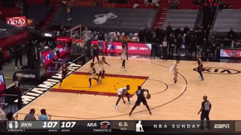 Basketball Game Heat vs BKN