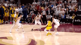 Basketball Game In Front Of Crowd GIF