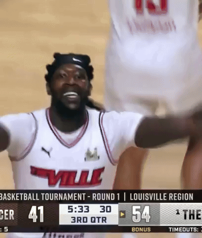 Basketball Game in Louisville
