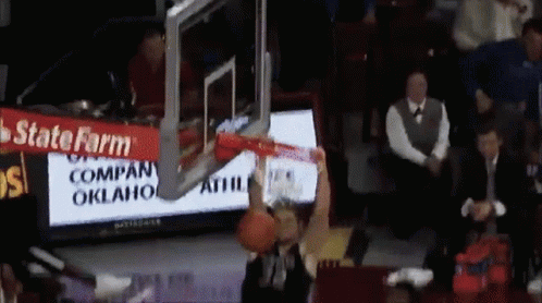 Basketball Game in Oklahoma With State Farm Ad