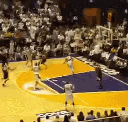 Basketball Game In Stadium GIF