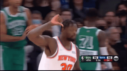 Basketball Game Knicks vs Celtics