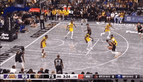 Basketball Game Lakers Vs Grizzlies GIF